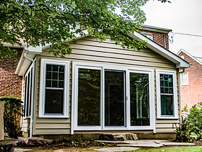 home addition built by Pellak Construction