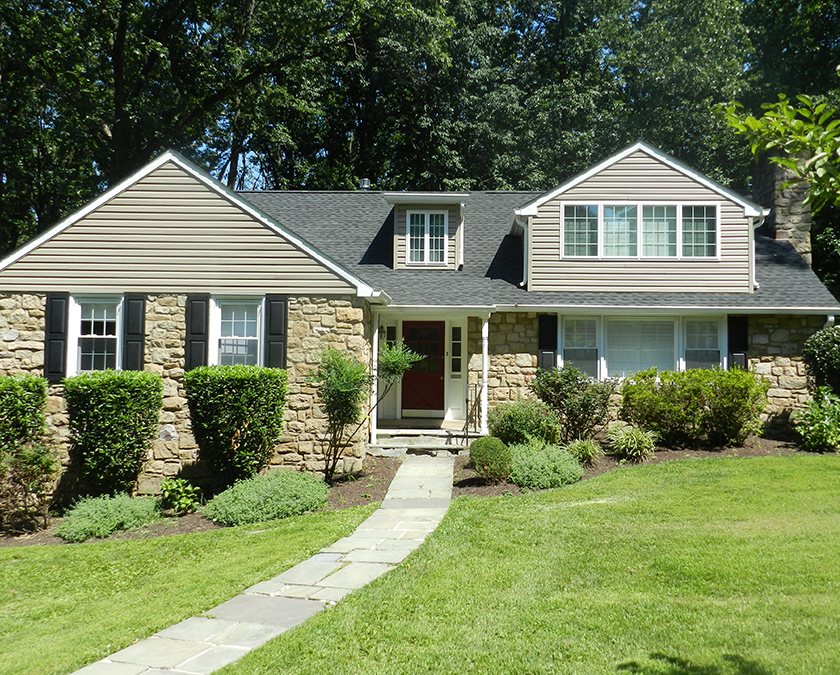 home with addition built by Pellak Construction