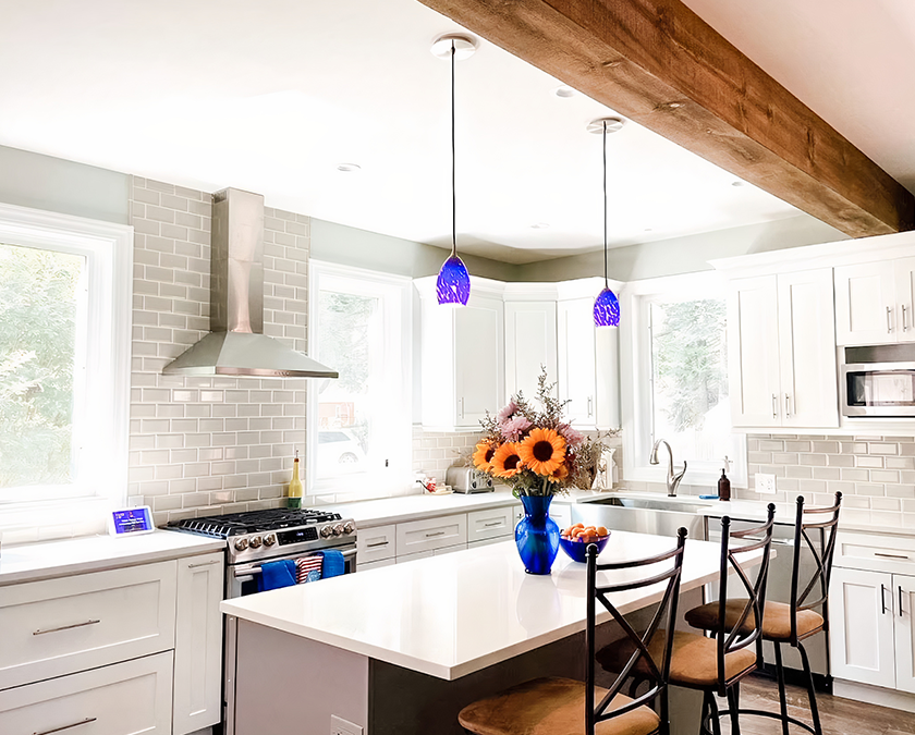 kitchen remodel design by Pellak Construction
